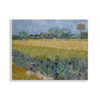 Stupell Industries Van Gogh View of Arles Landscape & Nature Painting Unframed Art Print Wall Art, 14 x 11