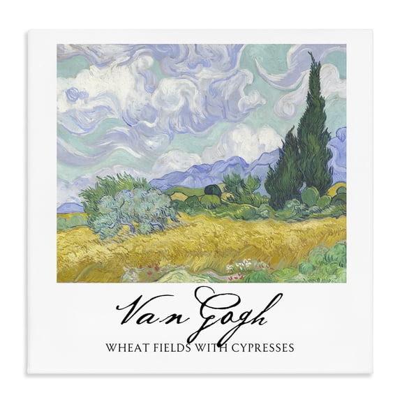 Stupell Industries Van Gogh Wheat Field with Cypresses Canvas Wall Art, design by Vintage Hustle