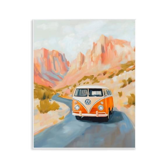 Stupell Industries Van Life Desert Canyon Wall Plaque Art, design by The Prints Vibe