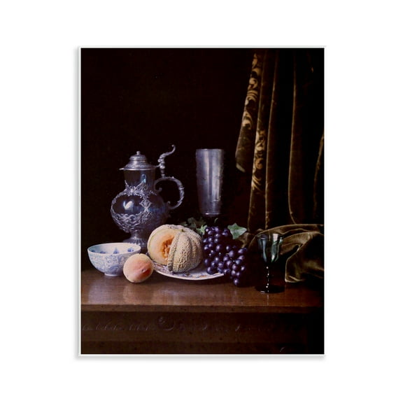 Stupell Industries Vanitas Still Life Food & Beverage Photography Unframed Art Print Wall Art, 11 x 14