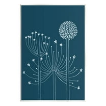 Stupell Industries Varied Dandelion Wild Plant Petals Graphic Art Unframed Art Print Wall Art, Design by Alicia Longley