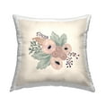 thumbnail image 1 of Stupell Industries Varied Flower Blossoms Delicate Mixed Blooms Design by Birgit Maria Kiennast Throw Pillow, 1 of 6
