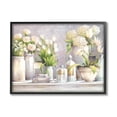 thumbnail image 1 of Stupell Industries Varied Flower Bouquets Traditional Still Life Plants Painting Black Framed Art Print Wall Art, Design by White Ladder, 1 of 7