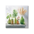 thumbnail image 1 of Stupell Industries Varied Ikebana Botanical Leaves Arrangement Still Life Painting Gallery Wrapped Canvas Print Wall Art, Design by Danhui Nai, 1 of 7