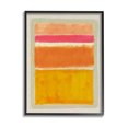 thumbnail image 1 of Stupell Industries Varied Orange Stripes Arrangement Painting Black Framed Art Print Wall Art, Design by Victoria Barnes, 1 of 8