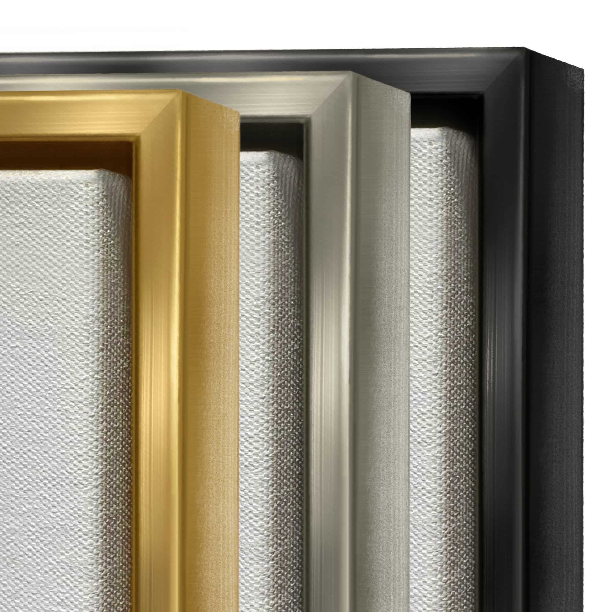 Stupell Industries Varied Vegetables Plants Labeled Diagram Kitchen Sign Graphic Art Luster Gray Floating Framed Canvas Print Wall Art, Design by Rachel Nieman