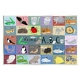 thumbnail image 1 of Stupell Industries Various Animal Alphabet Learning Graphic Art Unframed Art Print Wall Art, Design by Carla Daly, 1 of 6
