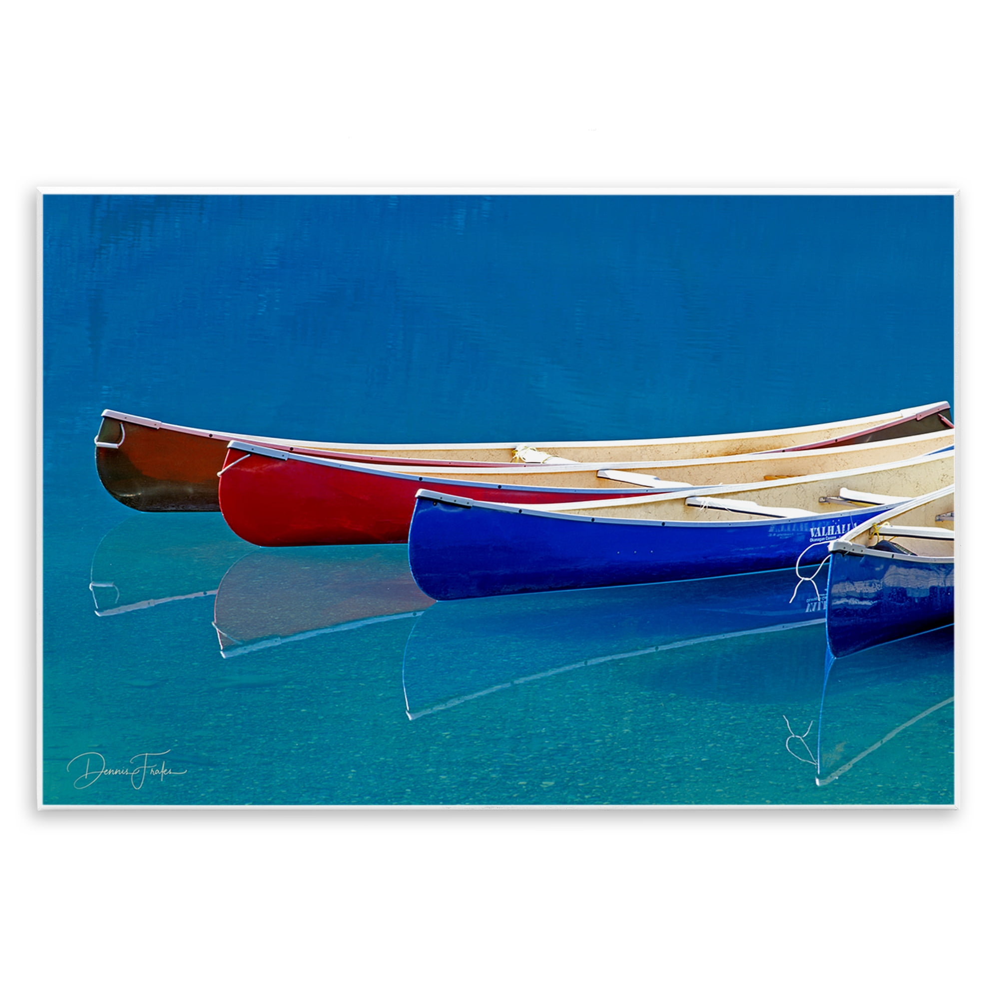 Stupell Industries Various Canoe Boats Transportation Photography Unframed Art Print Wall Art, 15 x 10