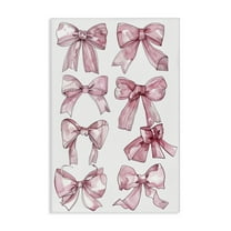 Stupell Industries Various Ribbons in Pink Fashion Painting Wrapped Canvas Canvas Art Print Wall Art, 16 x 24