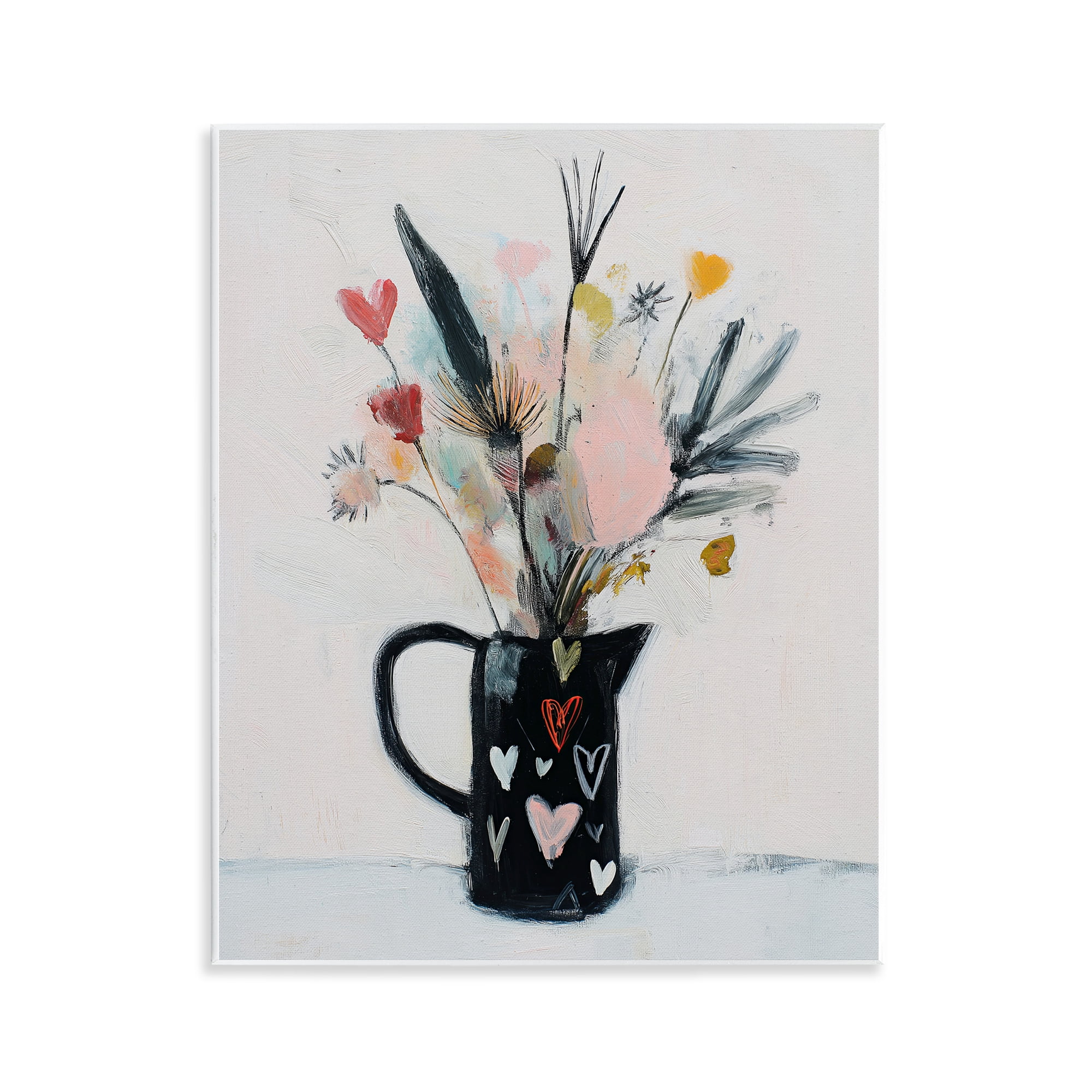 Stupell Industries Vase Of Abstract Time Wall Plaque Art, design by Svetlana Aleynikova