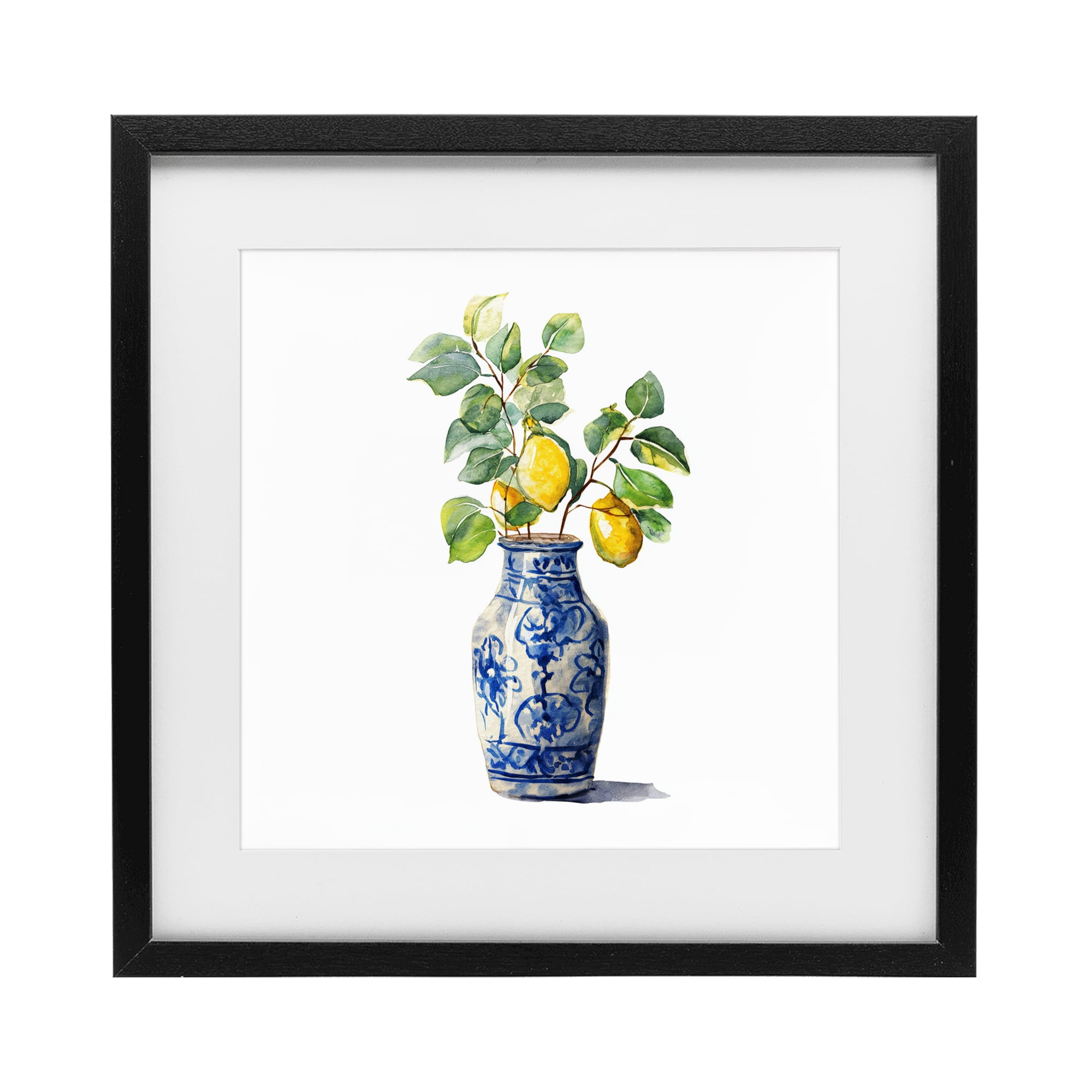 Stupell Industries Vase Of Sunshine Black Framed Print Under Glass, design by Svetlana Aleynikova