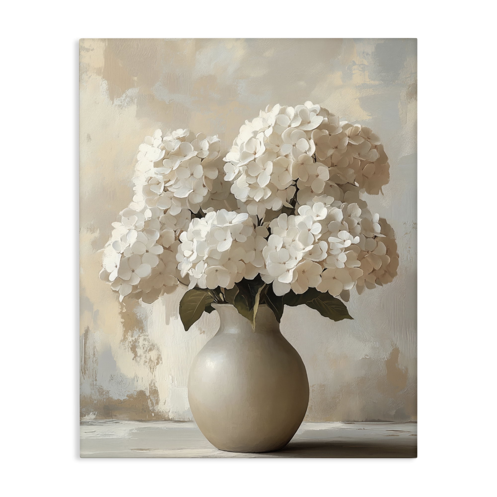 Stupell Industries Vase of Hydrangeas in Bloom Canvas Wall Art, design by LSR Design Studio