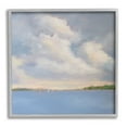 thumbnail image 1 of Stupell Industries Vast Cloudy Sky Panoramic Ocean View Painting Gray Framed Art Print Wall Art, Design by Catherine Andersen, 1 of 7