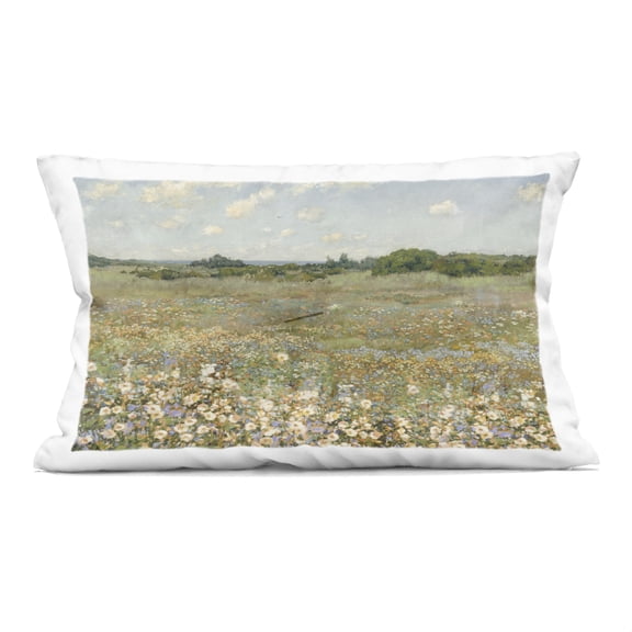 Stupell Industries Vast Flower Speckled Meadow Design by Amber Sterling Throw Pillow