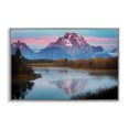 thumbnail image 1 of Stupell Industries Vast Mountain Lake Photography Landscape & Nature Photography Gray Framed Art Print Wall Art, 24 x 16, 1 of 2