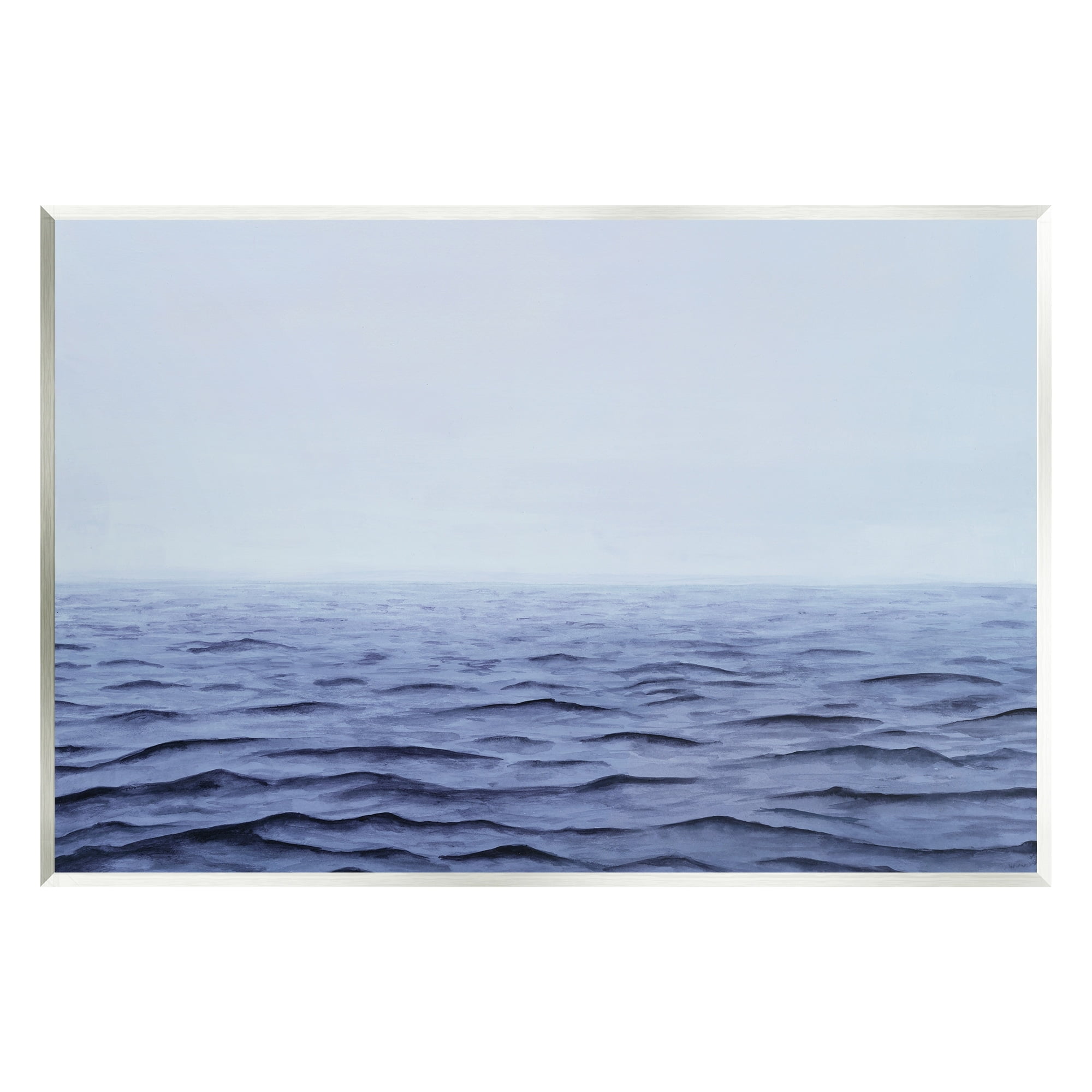 Stupell Industries Vast Ocean Horizon Soothing Blue Water Waves Photograph Unframed Art Print Wall Art, Design by Michael Willett