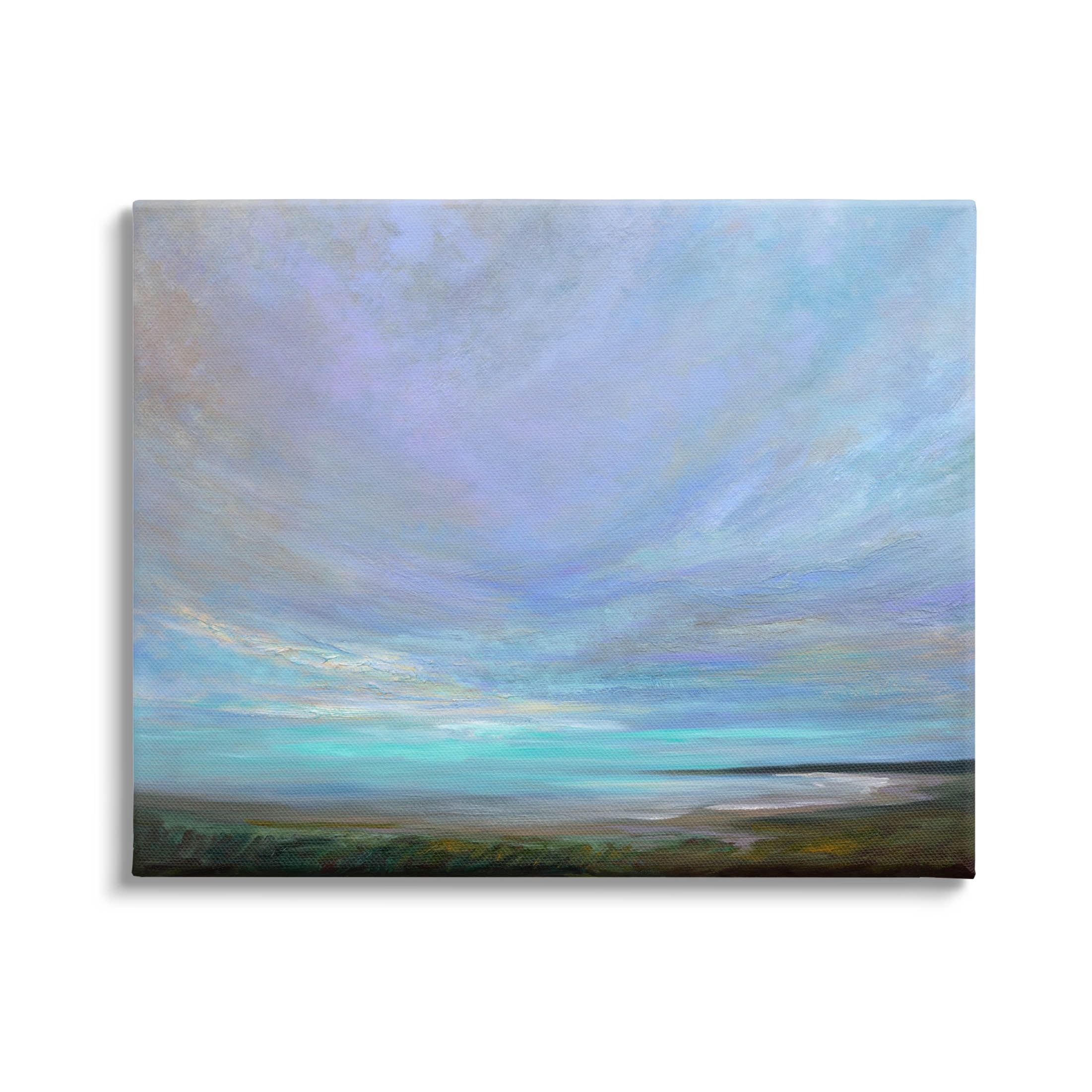 Stupell Industries Vast Panoramic Sky Horizon Painting Gallery Wrapped Canvas Print Wall Art, Design by Sheila Finch