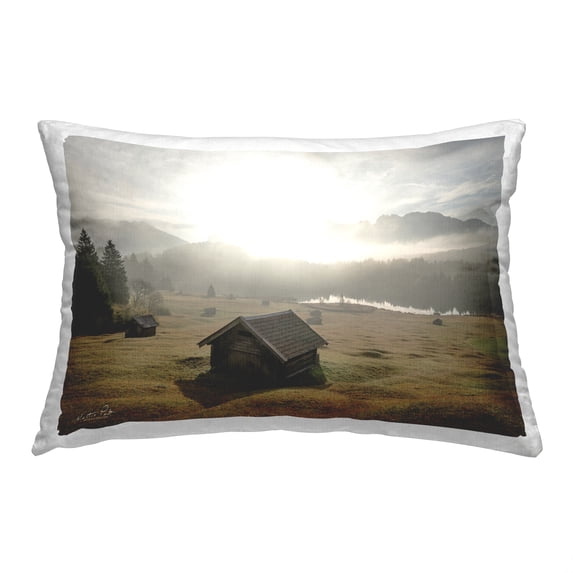 Stupell Industries Vast Rural Landscape Decorative Printed Throw Pillow, 14 x 20