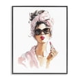 thumbnail image 1 of Stupell Industries Traditional Velour Secrets Lipstick Black Framed Giclee Art, 24 x 30, by Svetlana Aleynikova, 1 of 8