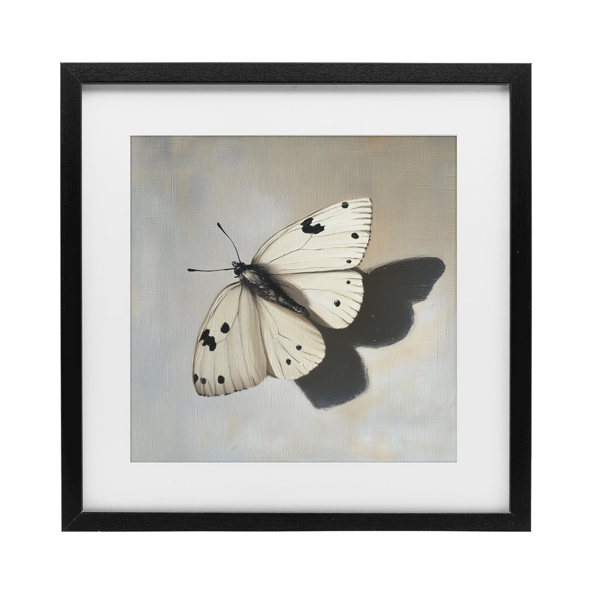 Stupell Industries Velvet's Butterfly Wings Black Framed Print Under Glass, design by Svetlana Aleynikova