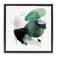 thumbnail image 1 of Stupell Industries Contemporary Verdant Horizon Shapes Black Floating Frame Canvas Art, 18 x 18, by Svetlana Aleynikova, 1 of 8