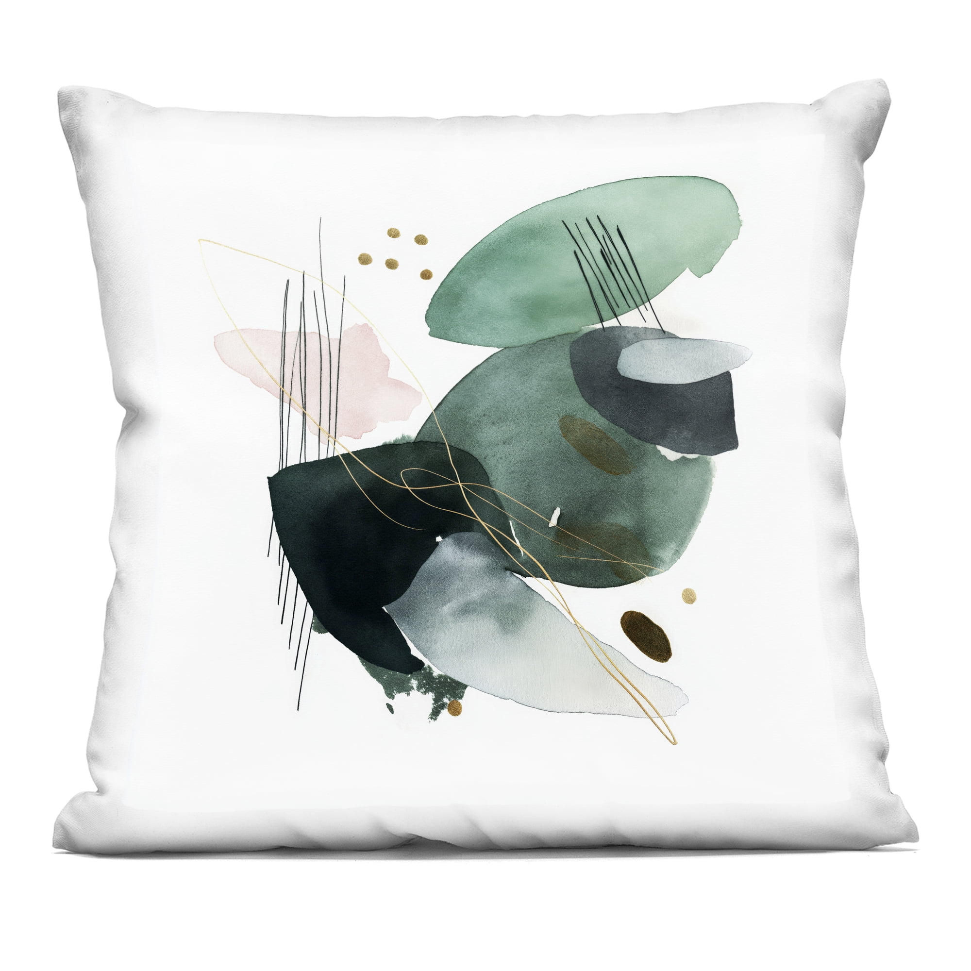 Stupell Industries Verdant Horizon Shapes Decorative Printed Throw Pillow, design by Svetlana Aleynikova