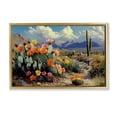 thumbnail image 1 of Stupell Industries Bohemian Vibrant Cacti in Desert Gold Floating Frame Canvas Art, 25 x 17, by Franklyn Gregory, 1 of 8