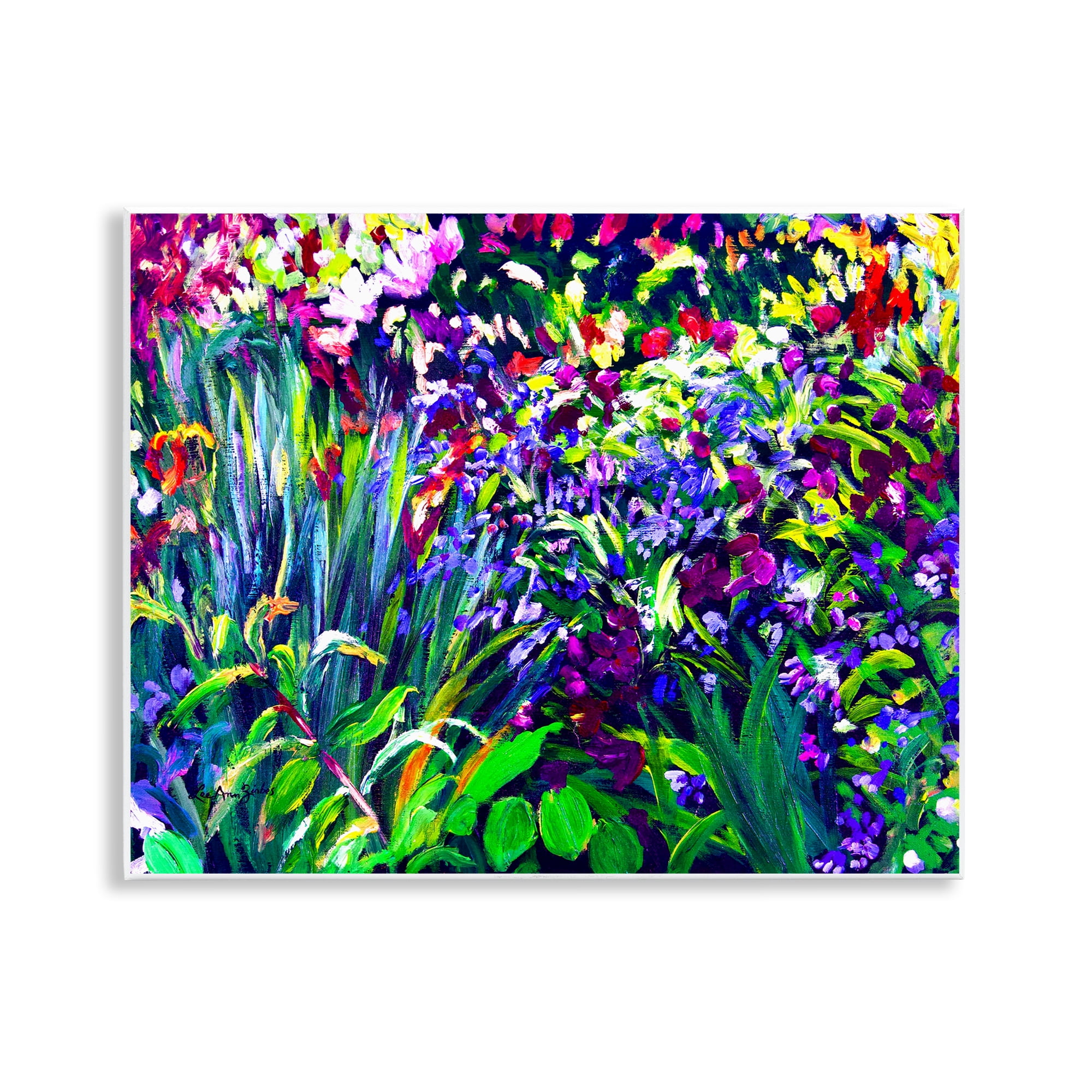 Stupell Industries Vibrant Confetti Garden Wall Plaque Art, design by Lee Ann Zirbes