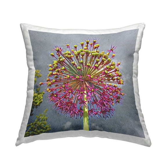 Stupell Industries Vibrant Dandelion Modern Nature Printed Throw Pillow Design by Heidi Bannon