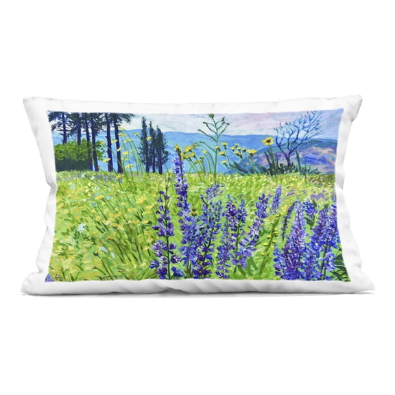 Stupell Industries Vibrant Elevation Blooms Decorative Printed Throw Pillow, design by Lee Ann Zirbes