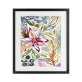 thumbnail image 1 of Stupell Industries Eclectic Vibrant Garden Impressions Black Framed Print Under Glass, 13 x 16, by Lisa Nohren, 1 of 8