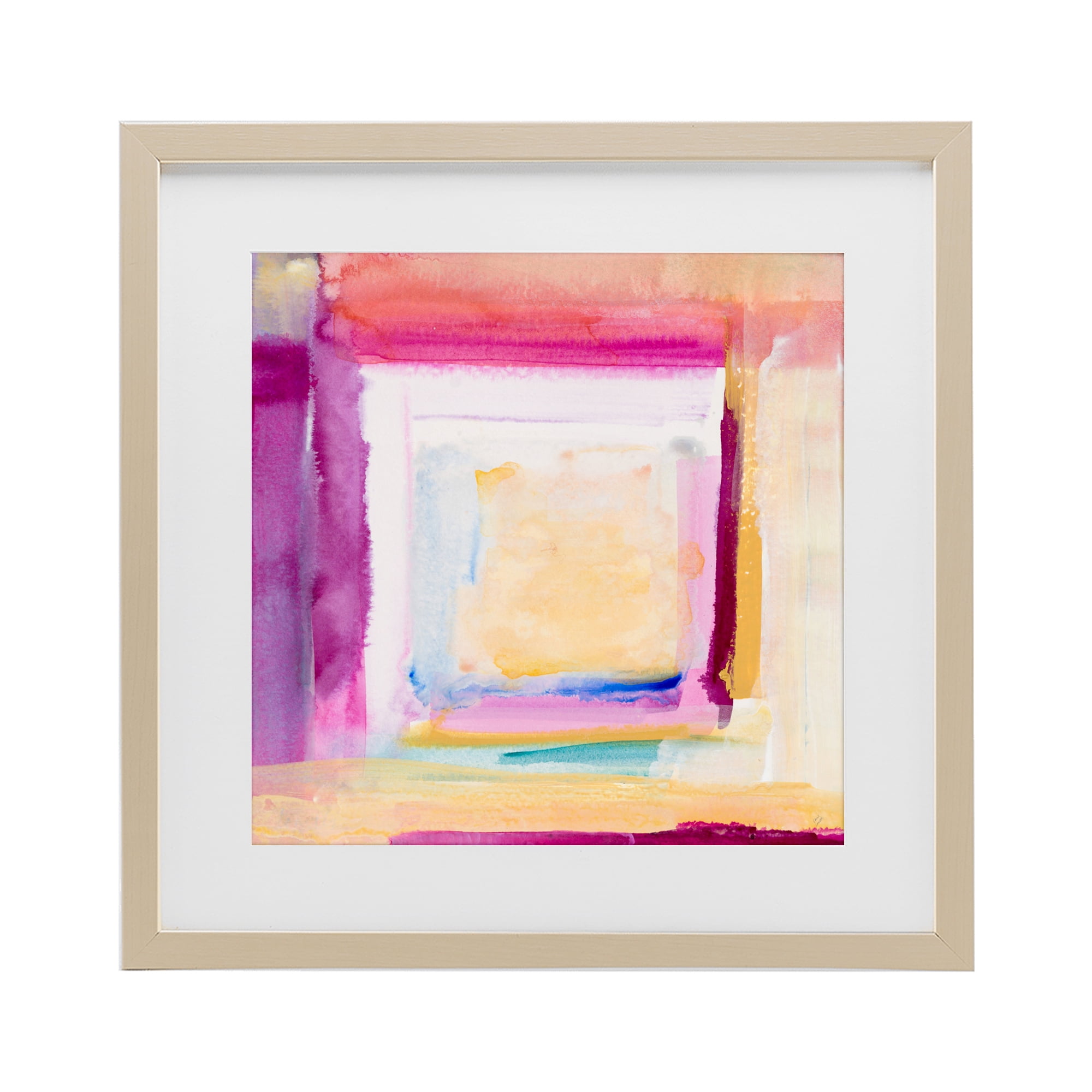 Stupell Industries Vibrant Layers New Day Birch Framed Print Under Glass, design by Lanie Loreth