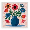 thumbnail image 1 of Stupell Industries Vibrant Mixed Flowers Plants & Flowers Painting White Framed Art Print Wall Art, 12 x 12, 1 of 2