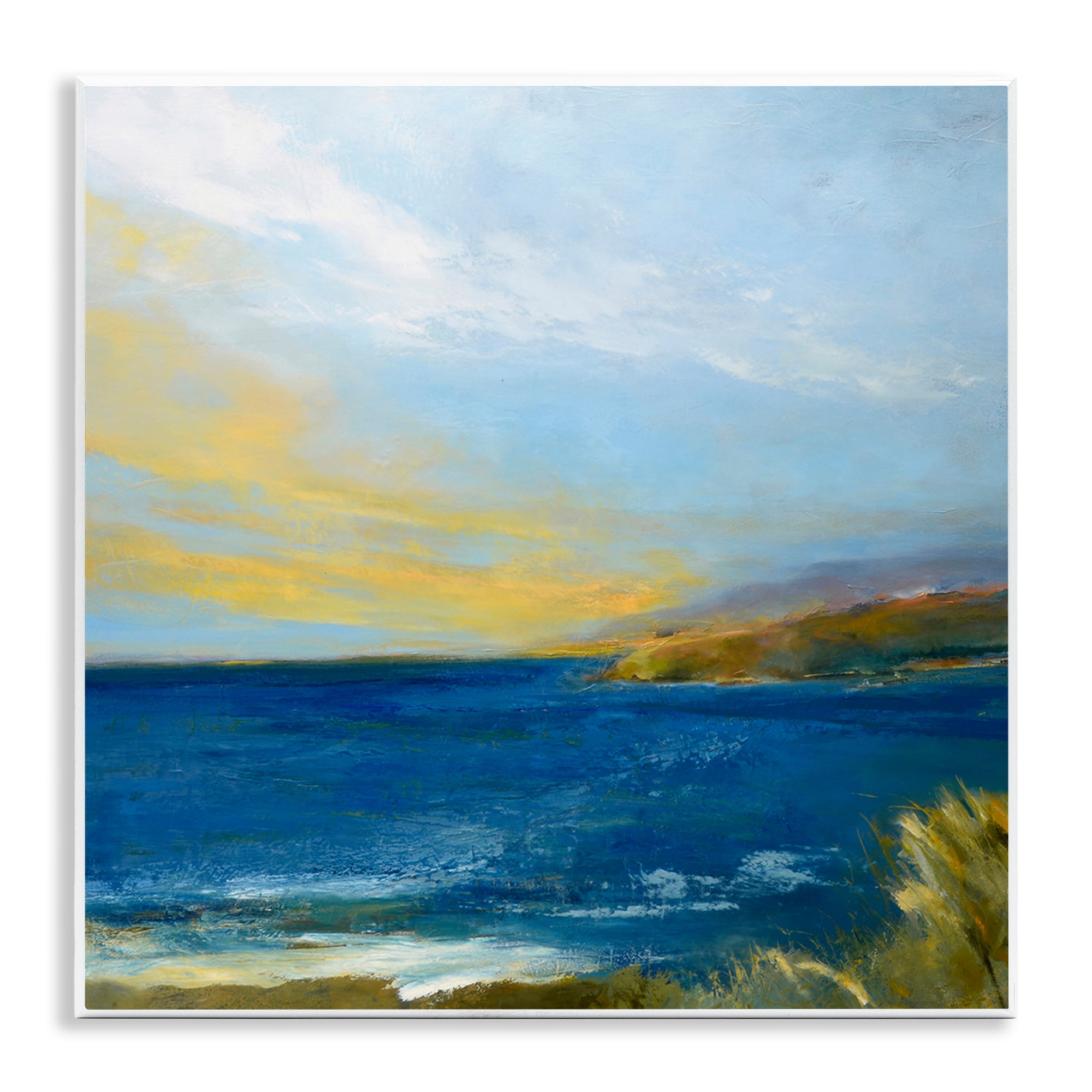 Stupell Industries Vibrant Ocean Light at Dusk Wall Plaque Art, design by Patrick Dennis