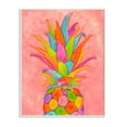 thumbnail image 1 of Stupell Industries Vibrant Pineapple Fruit Fun Pink Blue Yellow Wall Plaque, 13 x 19, Design by Elvira Errico, 1 of 6