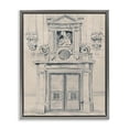thumbnail image 1 of Stupell Industries Victorian Detailed Architecture Door Gray Floating Frame Canvas Art, 25 x 31, by June Erica Vess, 1 of 8
