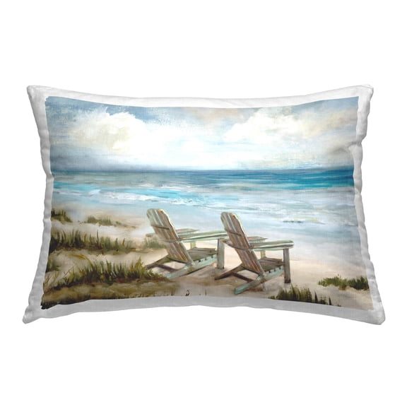 Stupell Industries View For Two Scenery Decorative Printed Throw Pillow, 14 x 20