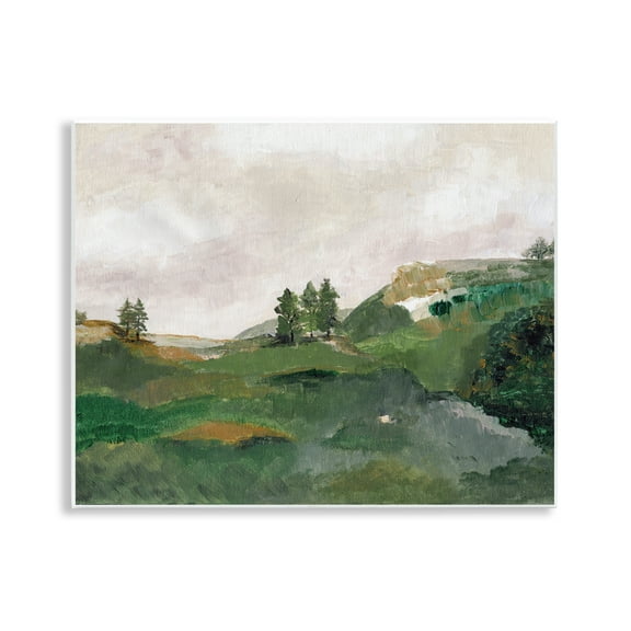 Stupell Industries View From Grandma's Window Landscape & Nature Painting Unframed Art Print Wall Art, 14 x 11