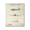 thumbnail image 1 of Stupell Industries Vintage Aircraft Diagram Chart Graphic Art Gallery Wrapped Canvas Print Wall Art, Design by Karl Hronek, 1 of 7