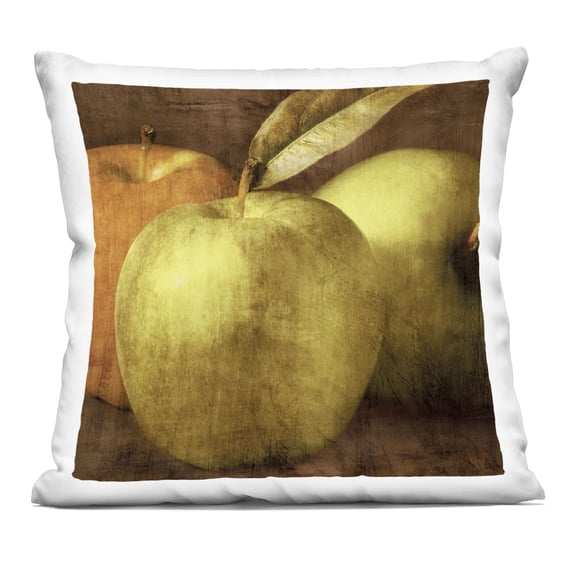 Stupell Industries Vintage Apples Close Up Design by Caroline Kelly Throw Pillow