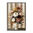 thumbnail image 1 of Stupell Industries Farmhouse Vintage Arrangement in Vase Black Framed Giclee Art, 12 x 18, by Petals Prints Design, 1 of 8