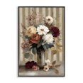 thumbnail image 1 of Stupell Industries Farmhouse Vintage Arrangement with Stripes Black Framed Giclee Art, 12 x 18, by Petals Prints Design, 1 of 8
