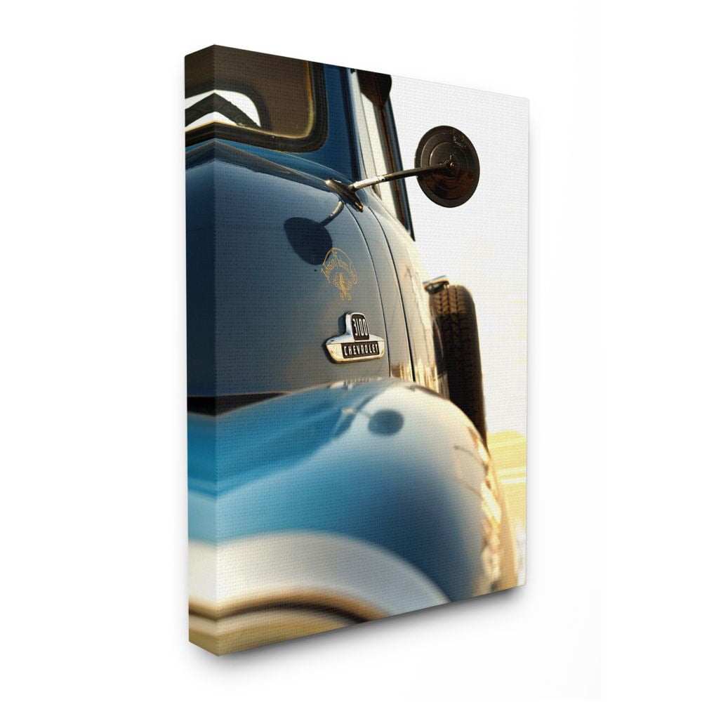 Stupell Industries Vintage Automobile Side Detail Truck Photograph Designed by Mark Rogan