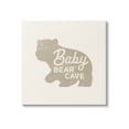 thumbnail image 1 of Stupell Industries Vintage Baby Bear Cave Graphic Art Gallery Wrapped Canvas Print Wall Art, Design by Lil' Rue, 1 of 7