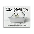 thumbnail image 1 of Stupell Industries Vintage Bath Ad Penguins Animals & Insects Painting Gallery Wrapped Canvas Print Wall Art, 20 x 16, 1 of 8