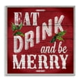 thumbnail image 1 of Stupell Industries Vintage Be Merry Holiday Painting Gray Framed Art Prints Wall Art, 24 x 24, 1 of 10