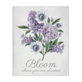 thumbnail image 1 of Stupell Industries Vintage Bloom Phrase Botanical & Floral Painting Gallery Wrapped Canvas Art Print Wall Art, 30 x 40, 1 of 8
