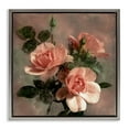 thumbnail image 1 of Stupell Industries Vintage Blush Petals Plants & Flowers Painting Gray Floater Framed Canvas Art Print Wall Art, 25 x 25, 1 of 10