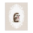 thumbnail image 1 of Stupell Industries Cottage Vintage Bow Hedgehog on Gingham Canvas Art, 24 x 30, by Christine Simpson Art, 1 of 8