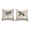 thumbnail image 1 of Stupell Industries Vintage Butterfly Specimens Square Decorative Printed Throw Pillow, 18 x 18, Set of 2, 1 of 6